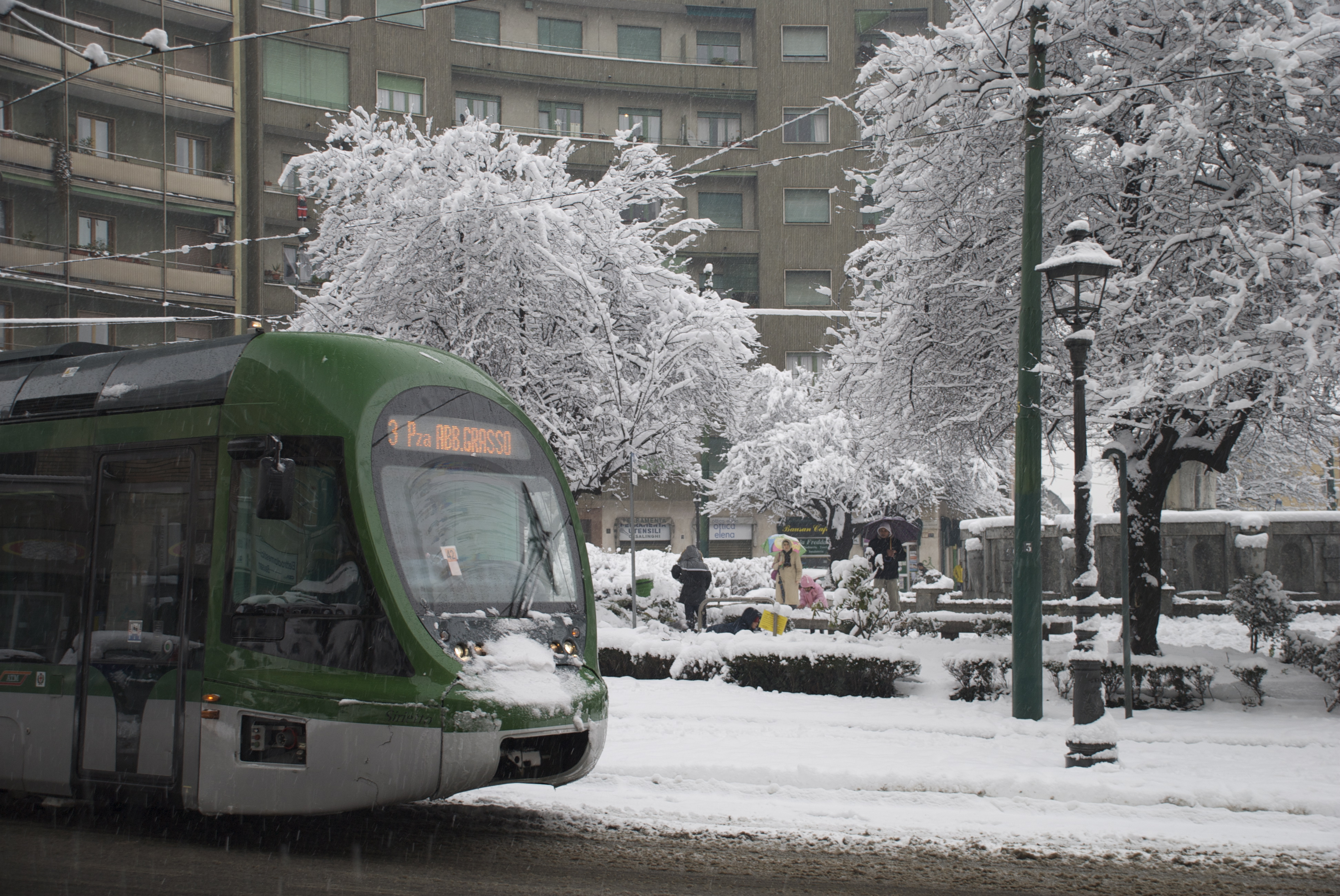 Neve a Milano